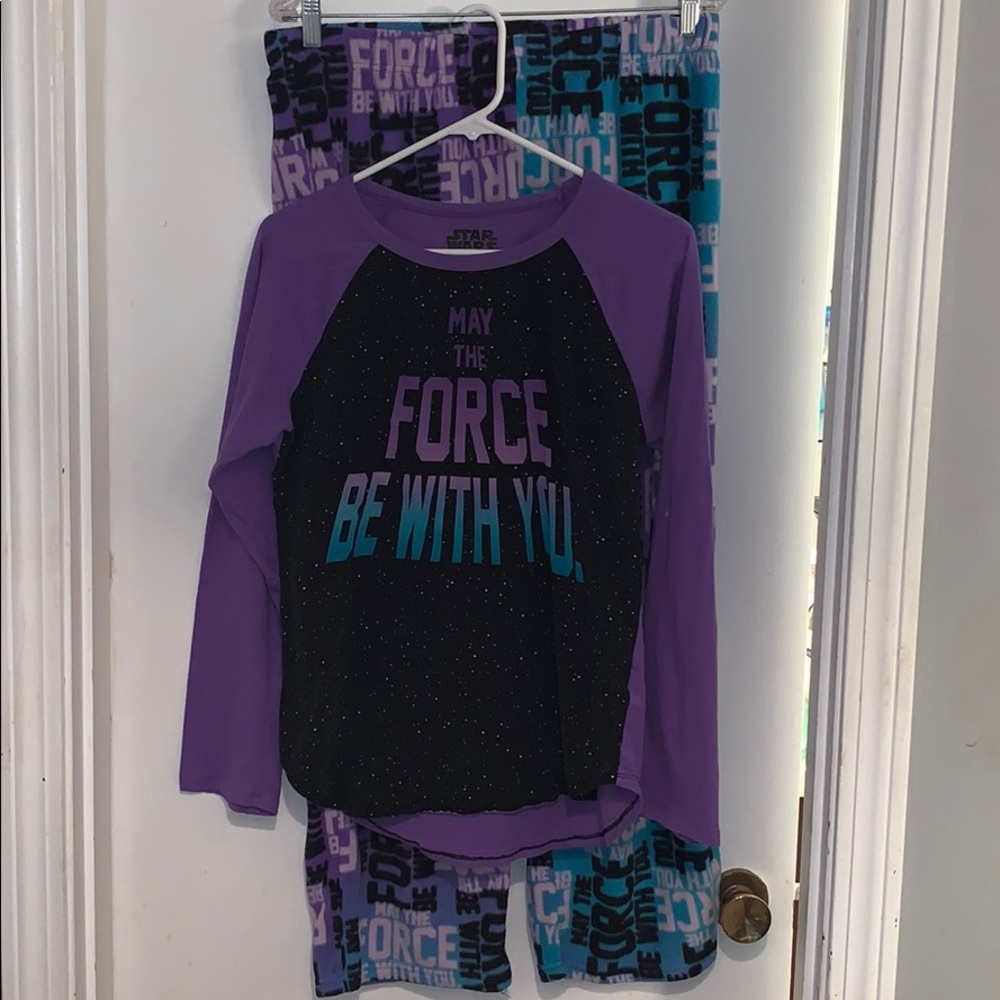 star wars pajama set